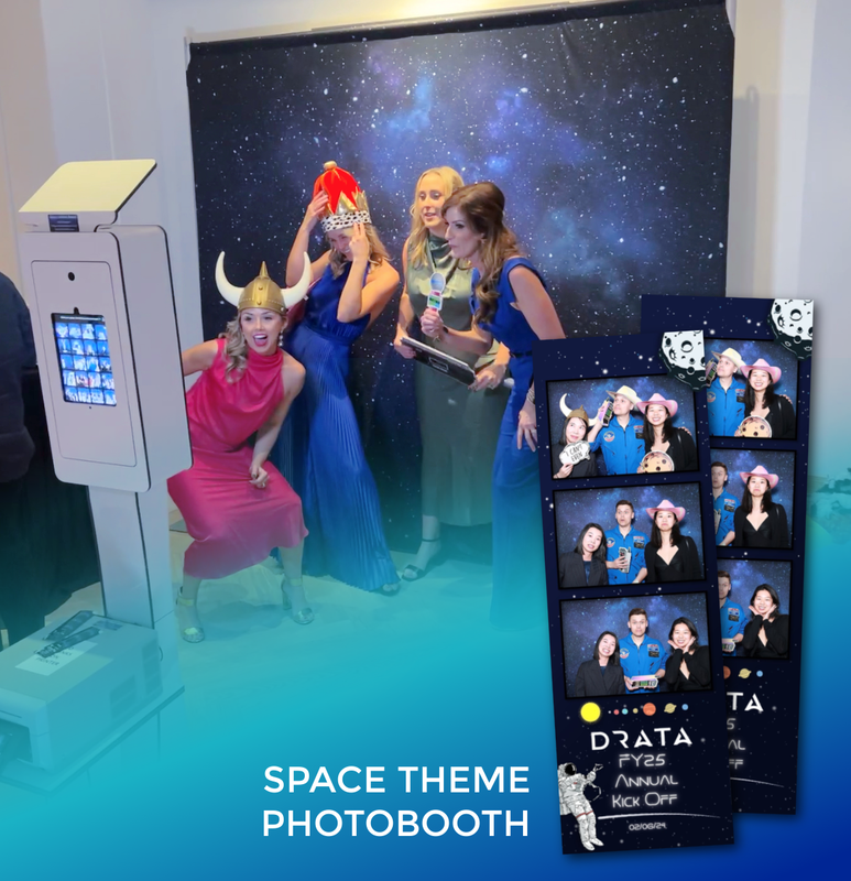 Photo Booth Space theme